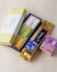 松江三大銘菓&抹茶「葵印 中之白」&煎茶「こまかげ」詰合せ