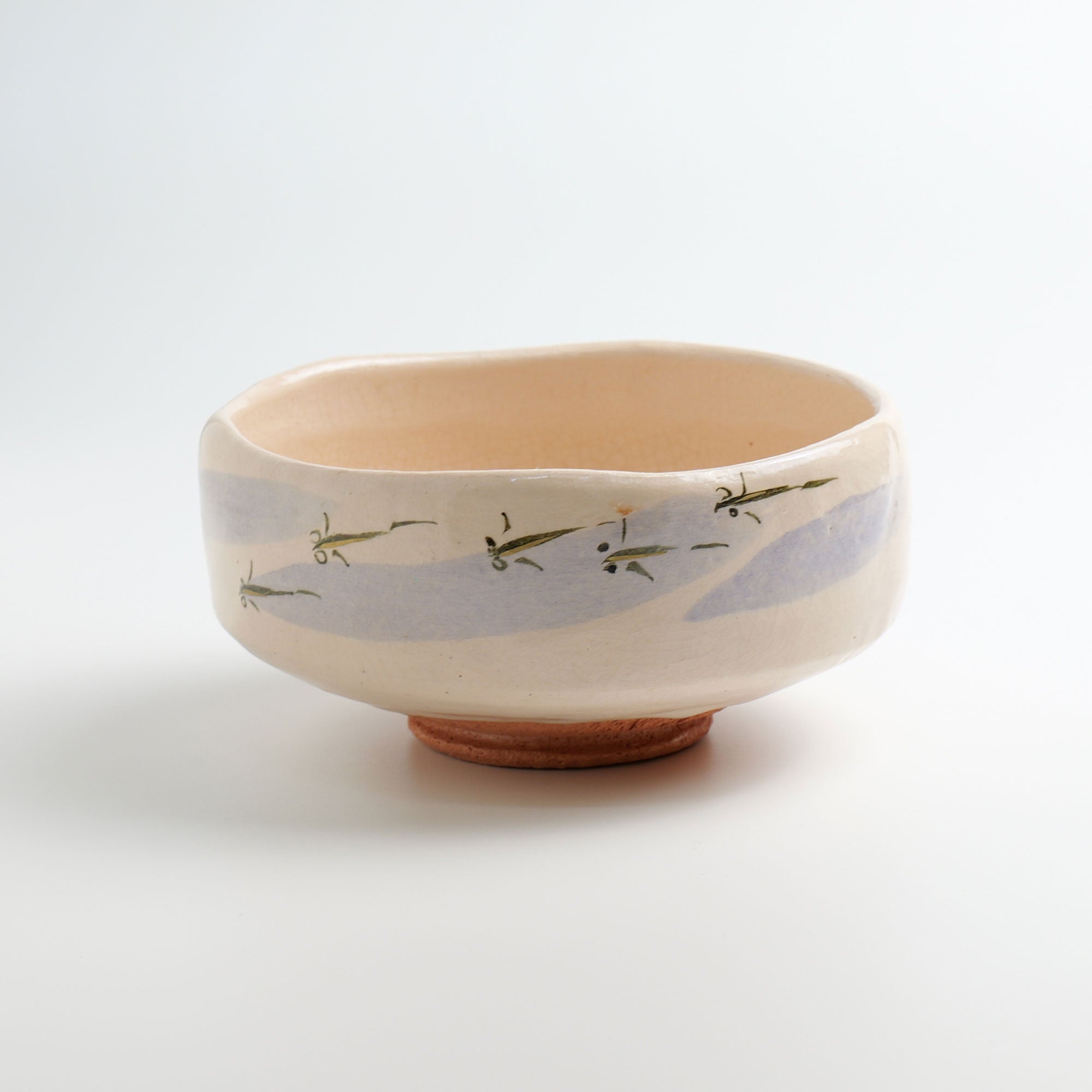 馬盥茶碗 白楽「メダカ」 – 中村茶舗