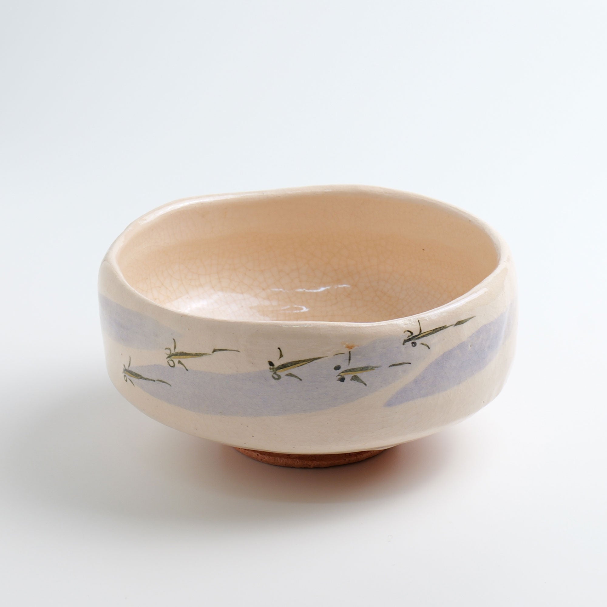 馬盥茶碗 白楽「メダカ」 – 中村茶舗