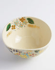 Tea Bowl "Blue-Gray Glaze, Crab Design"