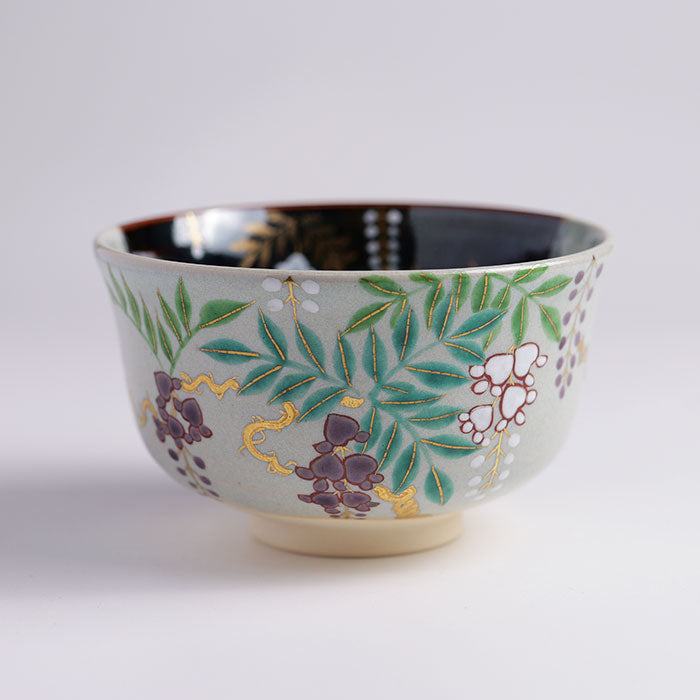 楽茶碗・織部茶碗・花入 茶器/茶道具 抹茶茶碗】 楽茶碗 紅桜 吉村楽入作 （楽焼き） – 今屋静香園