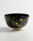 茶碗「黒釉 笹螢」