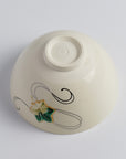 Tea Bowl "Blue-Gray Glaze, Crab Design"