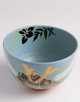 茶碗「色絵 兜飾り」
