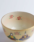 茶碗「金地雛」