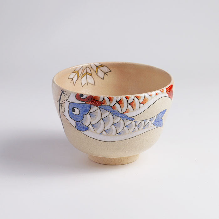 茶碗「色絵 鯉のぼり」 – 中村茶舗