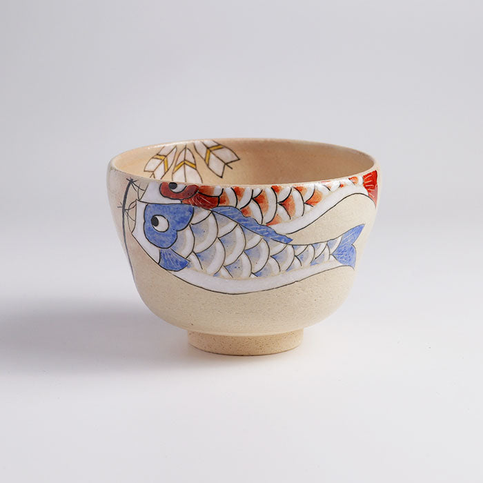 茶碗「色絵 鯉のぼり」 – 中村茶舗