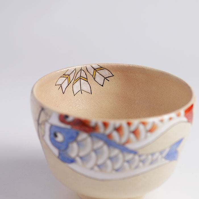 茶碗「色絵 鯉のぼり」 – 中村茶舗