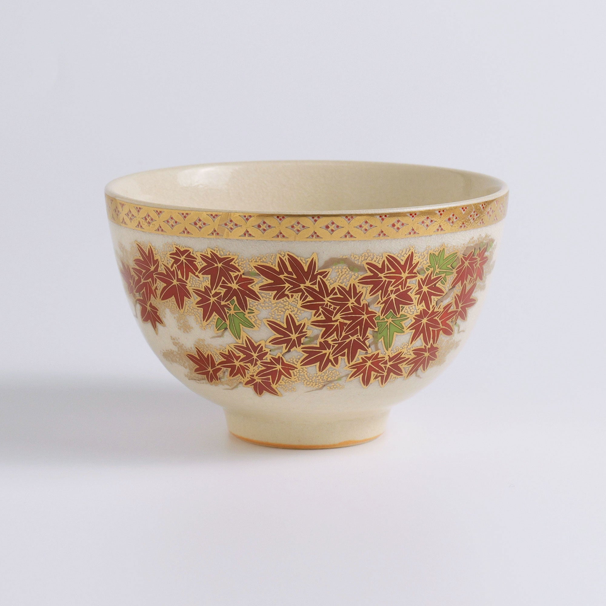 茶碗「薩摩風紅葉」 – 中村茶舗