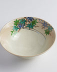 Tea Bowl "Blue-Gray Glaze, Crab Design"