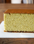 Saneido: "Limited Edition May Matcha Gold Castella"