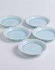 銘々皿「青磁 輪花」5客セット