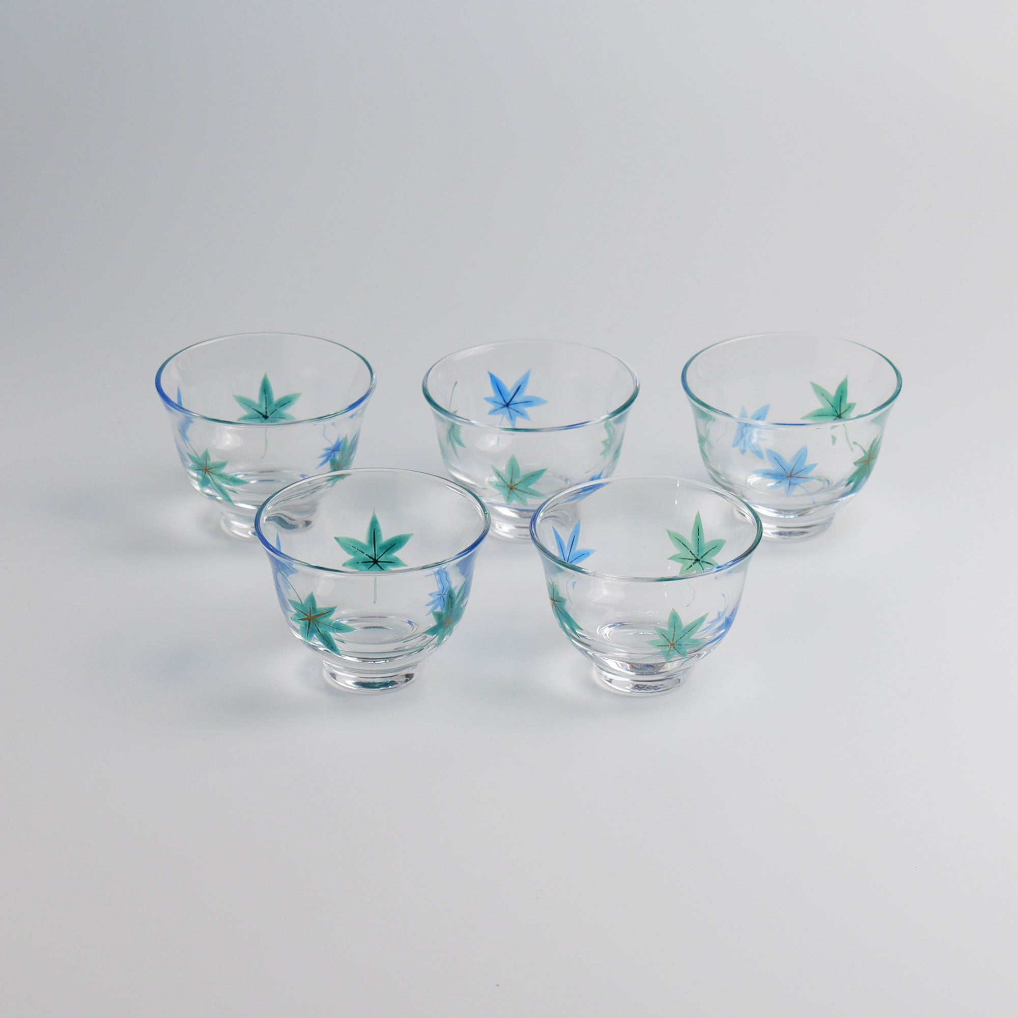 義山煎茶茶碗「青楓」 – 中村茶舗