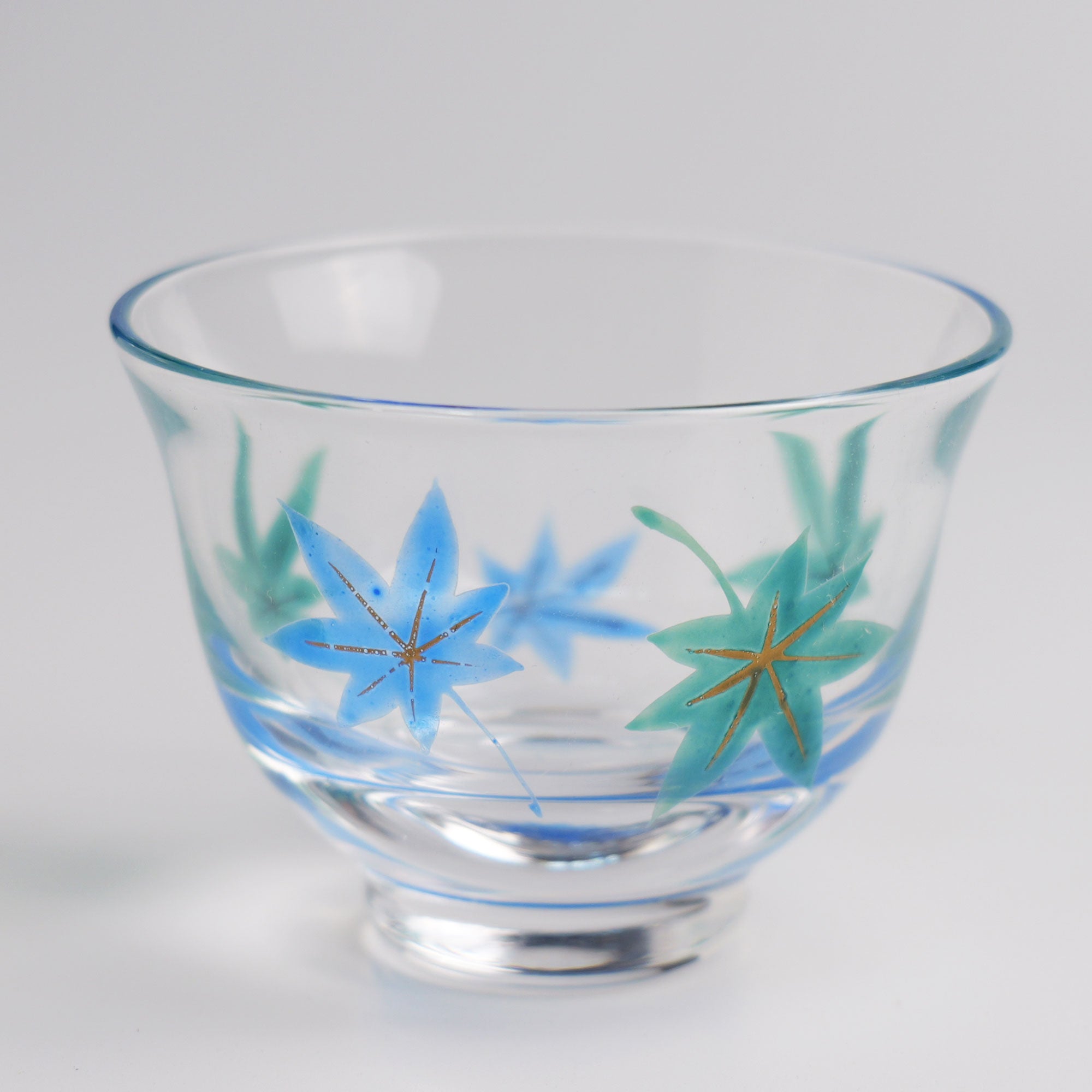 義山煎茶茶碗「青楓」 – 中村茶舗
