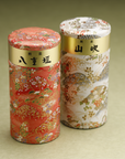 煎茶缶　山吹＆八重垣【N2-50】