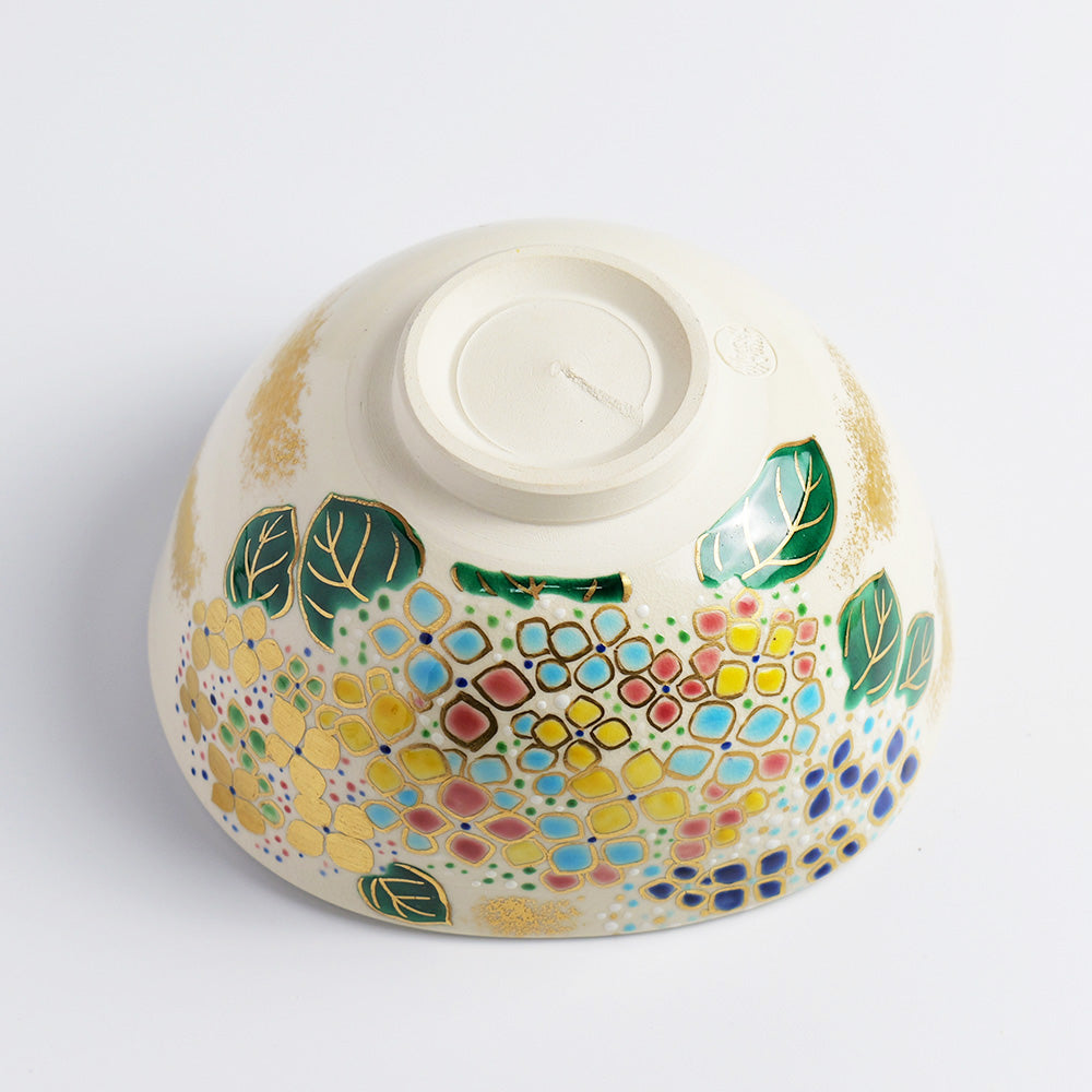 茶碗「色絵 紫陽花」 – 中村茶舗