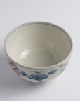 Tea Bowl "Blue-Gray Glaze, Crab Design"