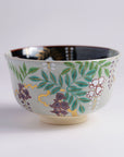 茶碗「掛分け　藤花」