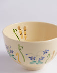 茶碗「仁清　春草」