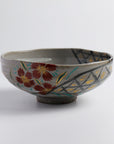 Heat-resistant Glass "Gizan Flat Teabowl: Dew on Grass"