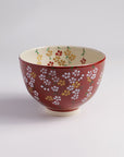 茶碗「紅地 枝垂桜」
