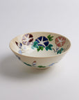 茶碗「色絵　朝顔」