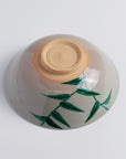 Tea Bowl "Blue-Gray Glaze, Crab Design"
