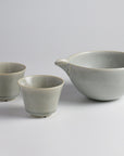 片口茶碗セット「白」