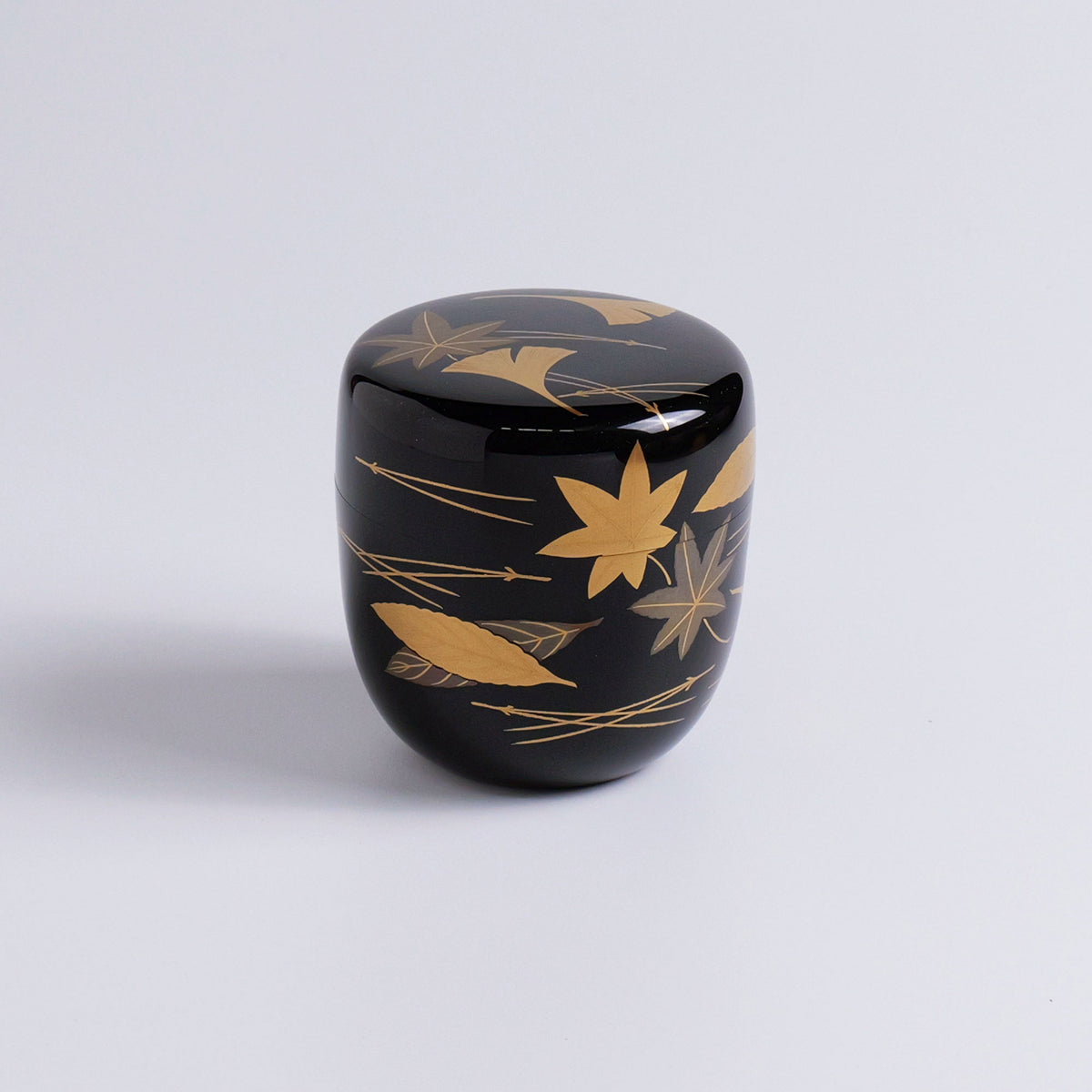 黒中棗「吹寄蒔絵」 – 中村茶舗